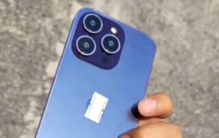 Sketchy video leak shows off purple iPhone 14 Pro in the wild