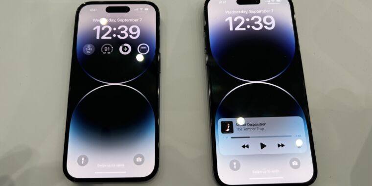 Here’s a first look at the iPhone 14 and iPhone 14 Pro