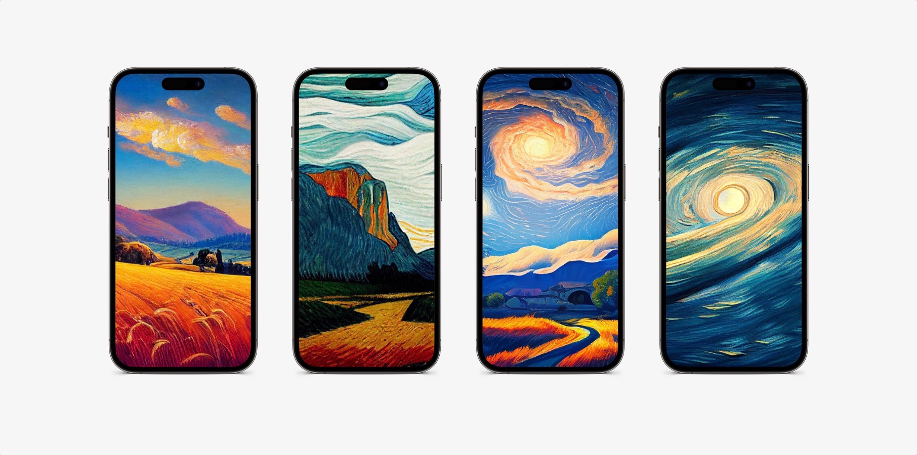 Download these beautiful Van Gogh-inspired wallpapers for your iPhone, iPad, and Mac