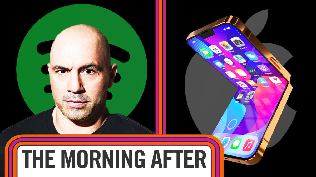 The Morning After: Foldable iPhone rumors, Rogan’s new Spotify deal and more