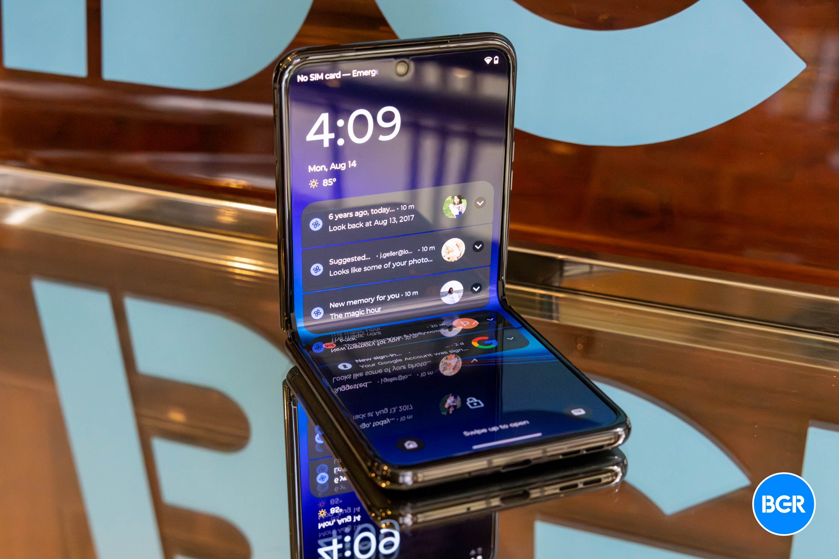 Motorola Razr Plus foldable phone.