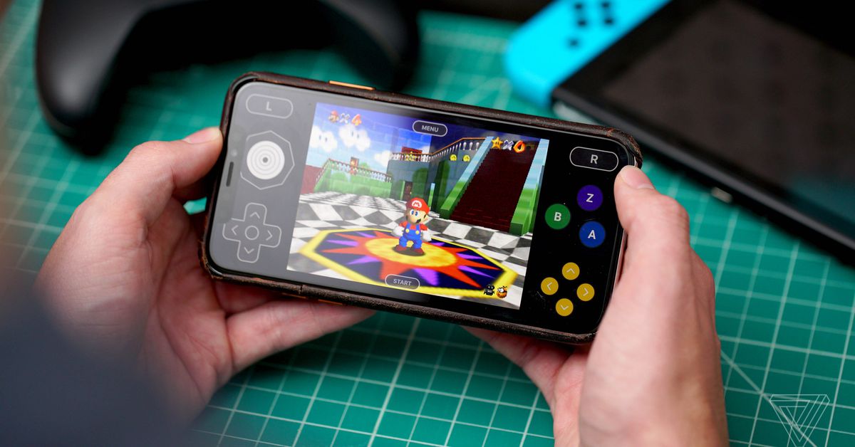 iPhones can have emulators now so here are some great iOS controllers