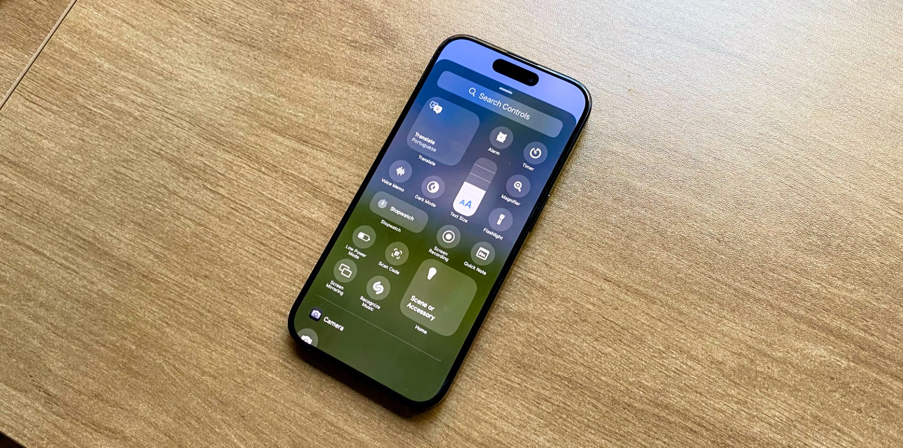 iOS 18 new Control Center