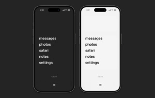 This App Gives Your iPhone an Ultra-Minimalist Home Screen