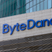 ByteDance logo on a building