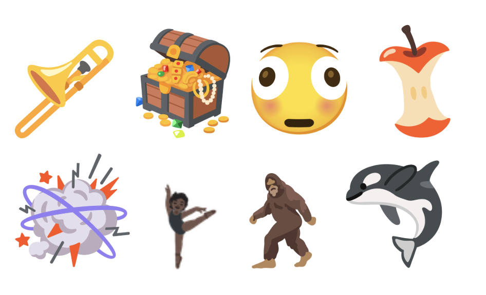 New emoji coming in the Unicode 17.0 release.