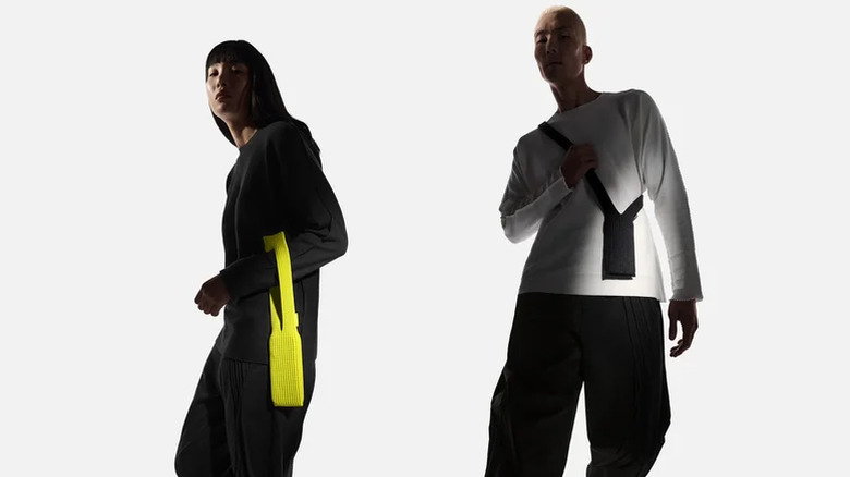 iPhone Pocket on arm of iPhone owner