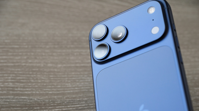 Blue iPhone 17 Pro